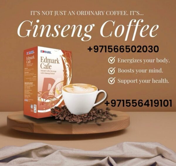 ⁦Ginseng Coffee Sugar free  قهوة الجينسينج المنشطة⁩ - الصورة ⁦2⁩